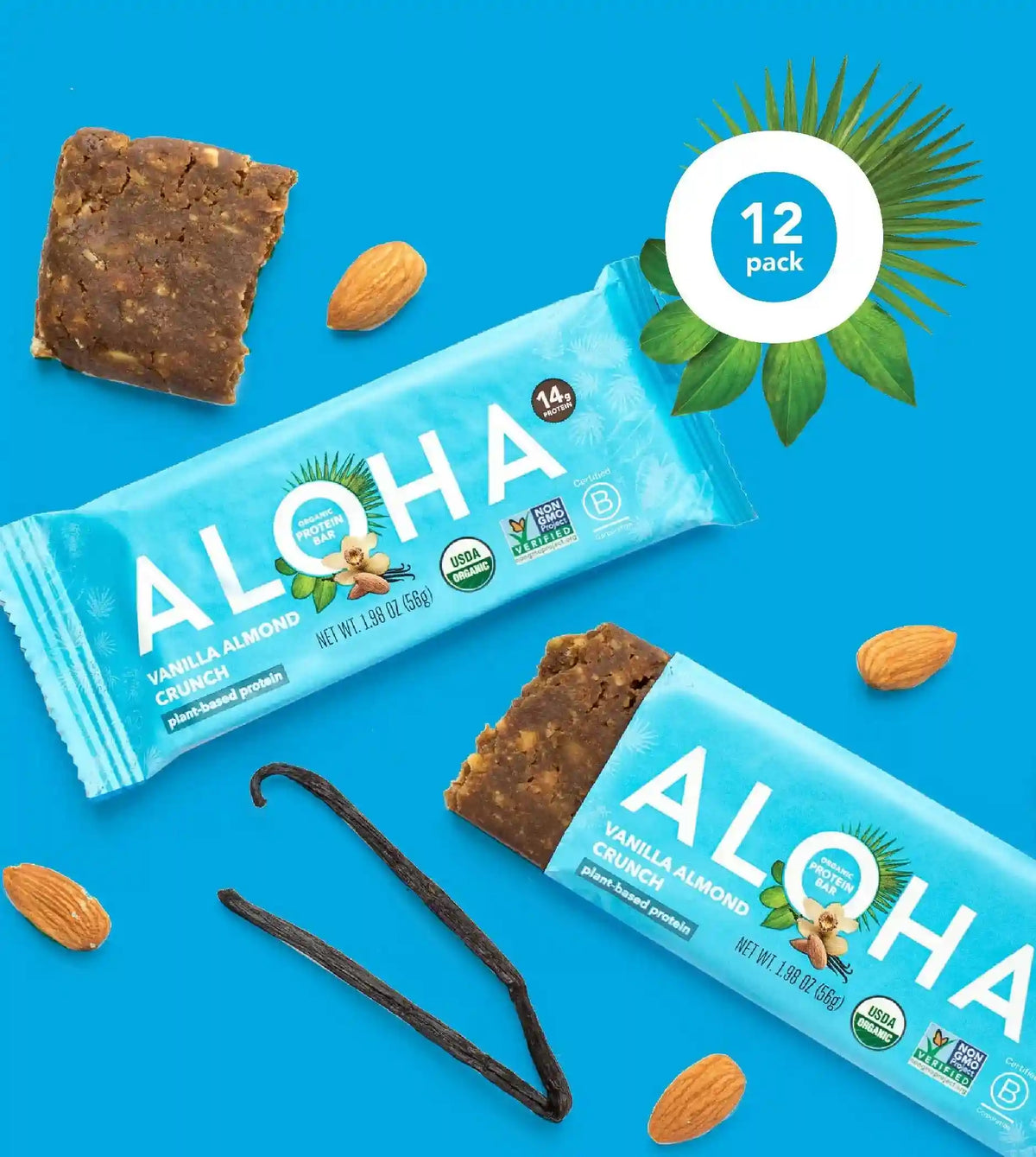 Vanilla Almond Crunch - Protein Bars