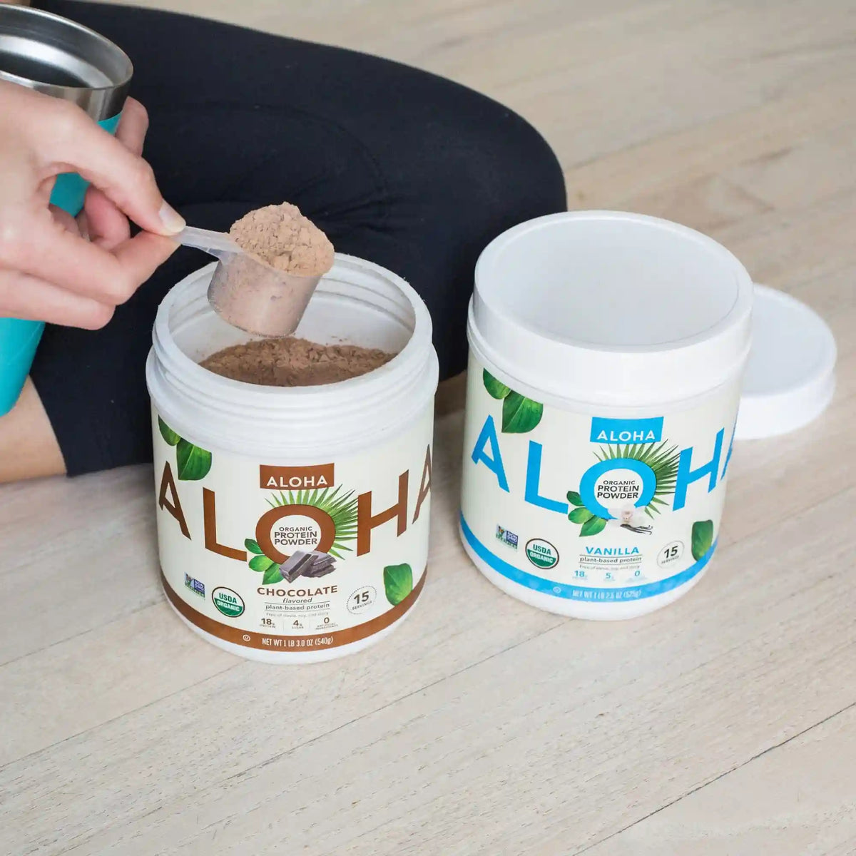 Chocolate + Vanilla Protein Powder - Variety Pack
