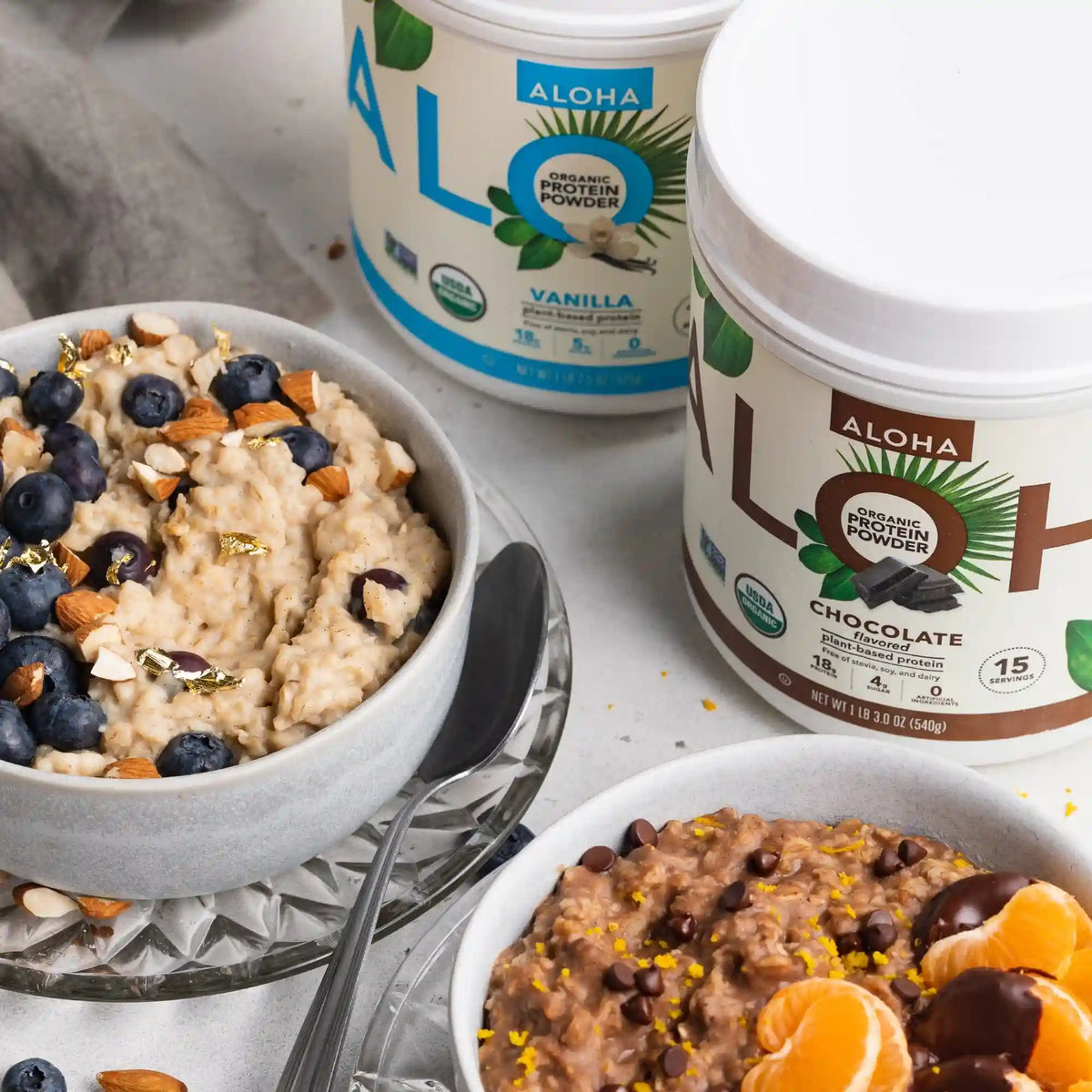 Chocolate + Vanilla Protein Powder - Variety Pack