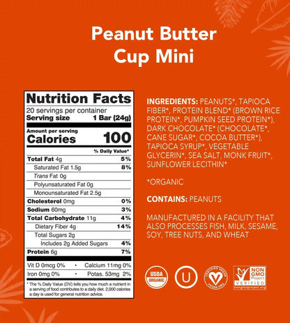 Peanut Butter Cup - Mini Bars
