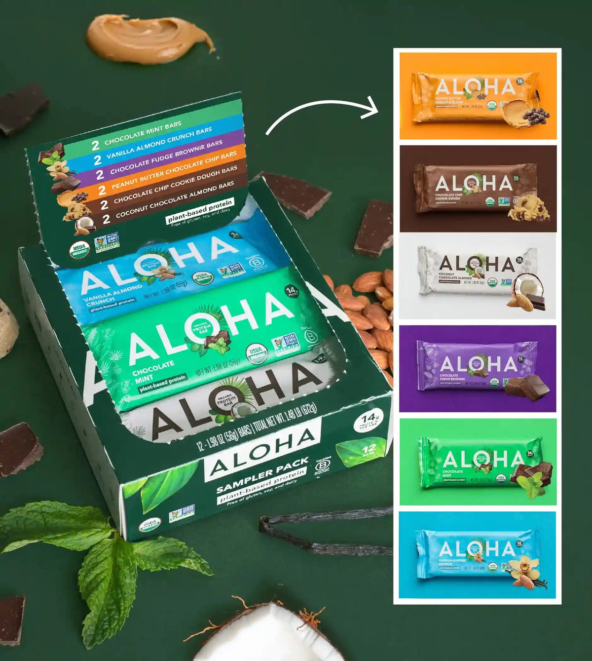 Protein Bar Sampler - Variety Pack