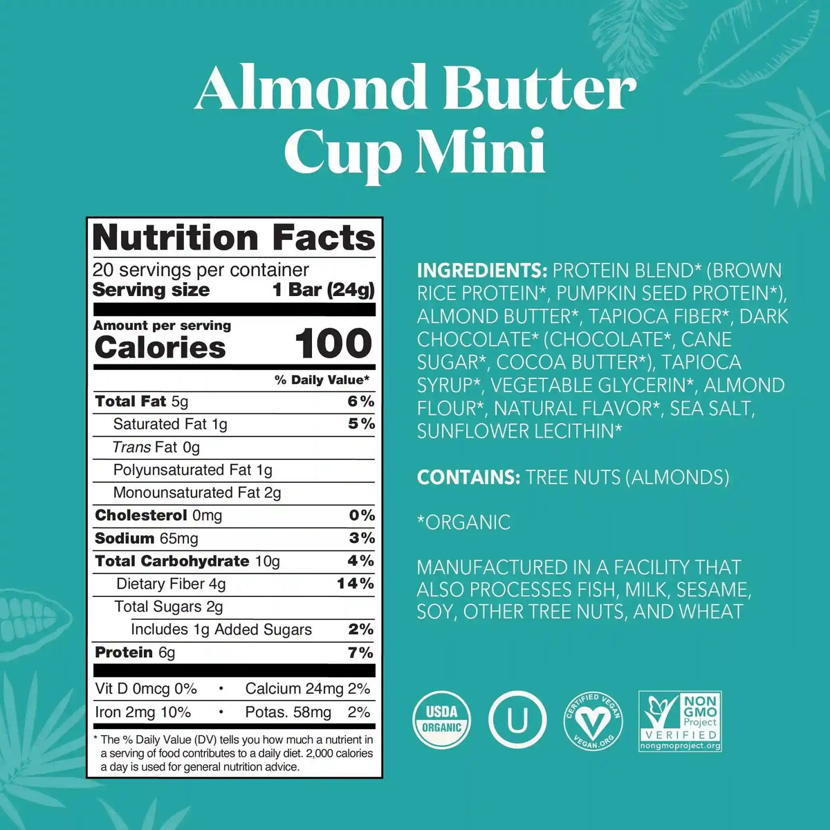 Almond Butter Cup - Mini Bars